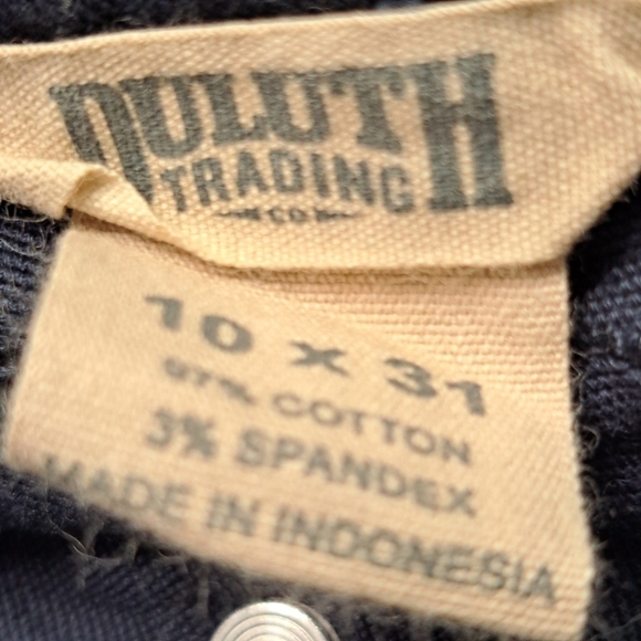 Duluth Trading Navy Blue Curvesetter Waistband Pants - Picture 4 of 4